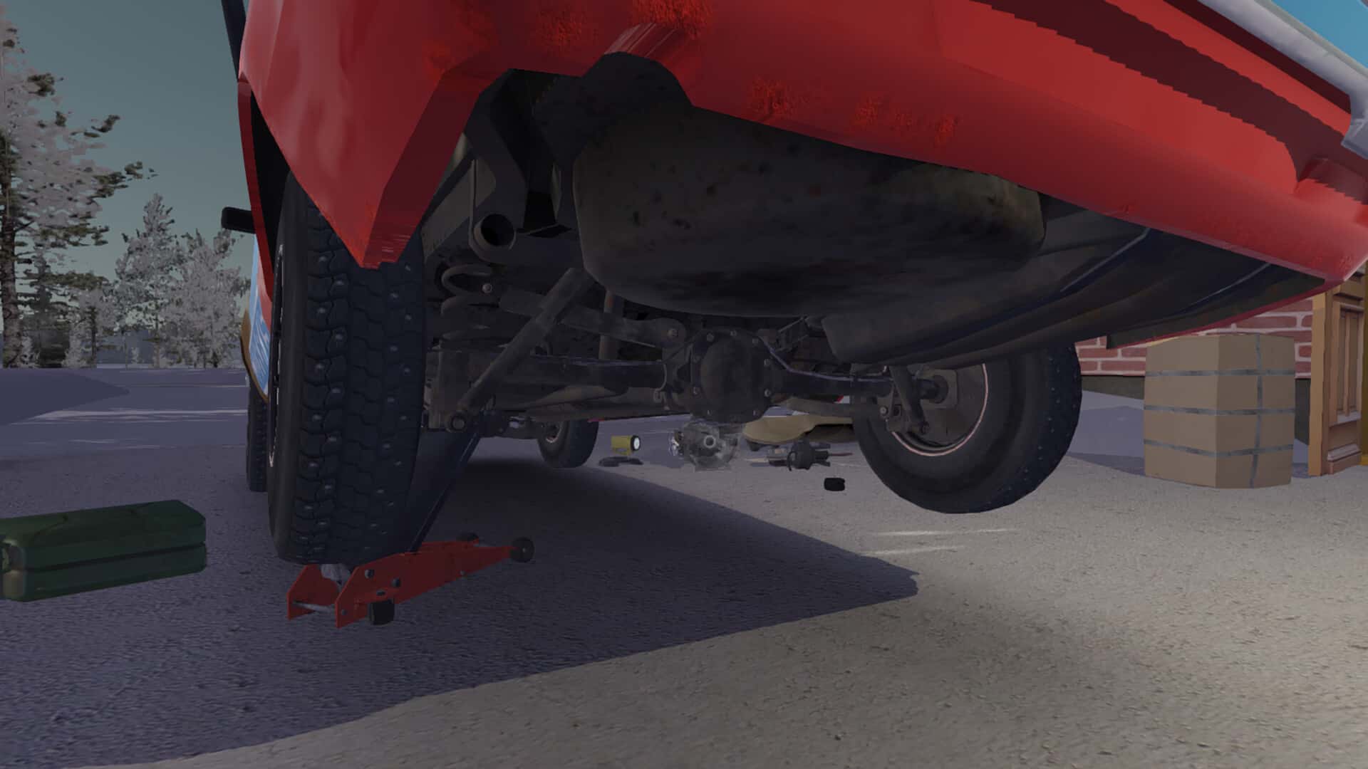 我的冬季汽车 My Winter Car 官方英文版全息投影